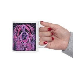 Picture of Saint Bernard-Violet Femmes Mug