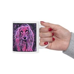 Picture of Saluki-Violet Femmes Mug