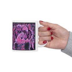 Picture of Sheepadoodle-Violet Femmes Mug