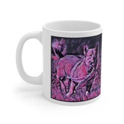 Picture of Swedish Vallhund-Violet Femmes Mug