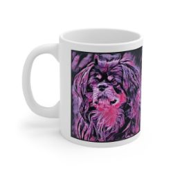 Picture of Tibetan Spaniel-Violet Femmes Mug