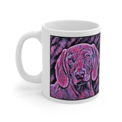 Picture of Weimaraner-Violet Femmes Mug