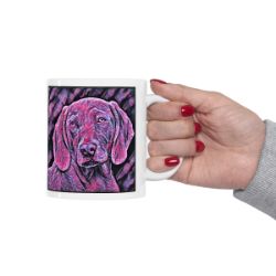 Picture of Weimaraner-Violet Femmes Mug