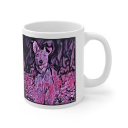 Picture of Welsh Terrier-Violet Femmes Mug