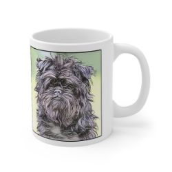Picture of Affenpinscher-Penciled In Mug
