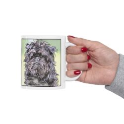 Picture of Affenpinscher-Penciled In Mug