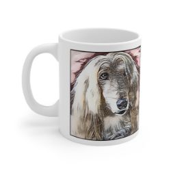 Picture of Afghan Hound-Penciled In Mug