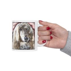 Picture of Afghan Hound-Penciled In Mug