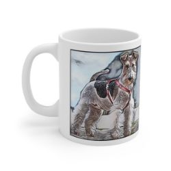 Picture of Airedale Terrier-Penciled In Mug