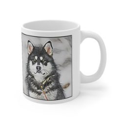 Picture of Alaskan Malamute-Penciled In Mug