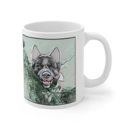 Picture of American Akita-Penciled In Mug