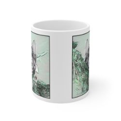 Picture of American Akita-Penciled In Mug