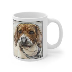 Picture of Beagle-Penciled In Mug