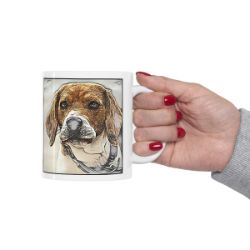 Picture of Beagle-Penciled In Mug