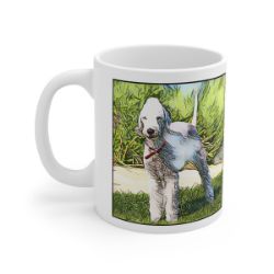 Picture of Bedlington Terrier-Penciled In Mug