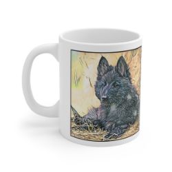 Picture of Belgian Sheepdog Belgian Shepherd-Penciled In Mug