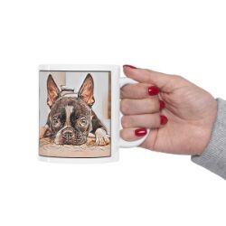 Picture of Boston Terrier-Penciled In Mug
