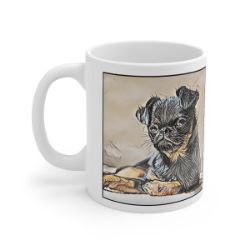 Picture of Brussels Griffon-Penciled In Mug