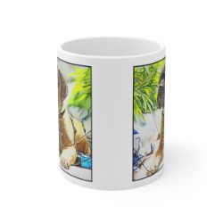 Picture of Bull Mastiff-Penciled In Mug