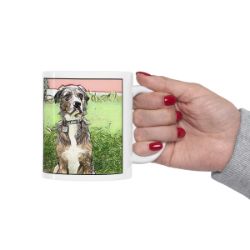 Picture of Catahoula Leopard Dog-Penciled In Mug