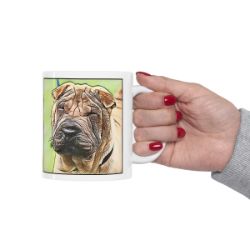 Picture of Chinese Shar Pei-Penciled In Mug