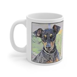 Picture of German Pinscher-Penciled In Mug