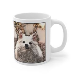 Picture of German Spitz-Penciled In Mug