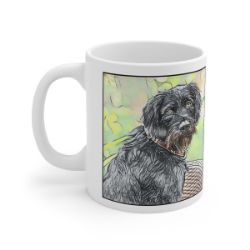 Picture of German Wirehaired Pointer-Penciled In Mug