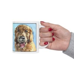 Picture of Golden Retriever-Penciled In Mug