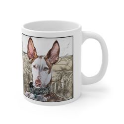 Picture of Ibizan Hound-Penciled In Mug