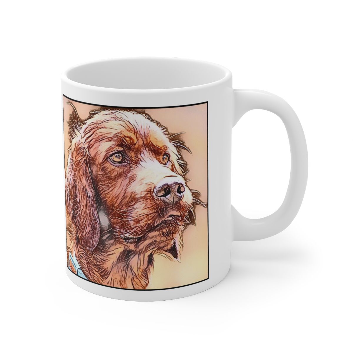 Picture of Irish Setter-Penciled In Mug