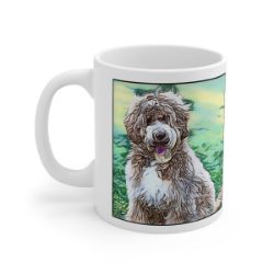 Picture of Labradoodle-Penciled In Mug