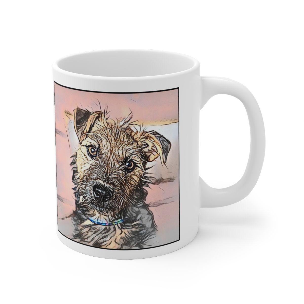 Picture of Lakeland Terrier-Penciled In Mug