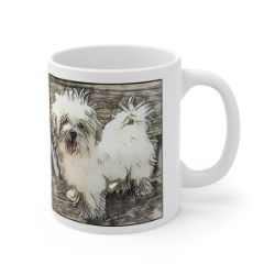 Picture of Maltese-Penciled In Mug