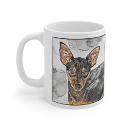 Picture of Miniature Pinscher-Penciled In Mug