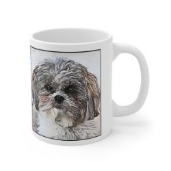 Picture of Shih Tzu-Penciled In Mug