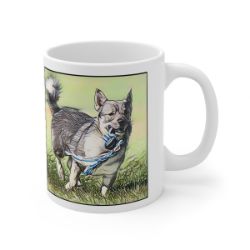 Picture of Swedish Vallhund-Penciled In Mug