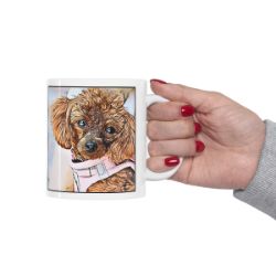 Picture of Toy Poodle-Penciled In Mug