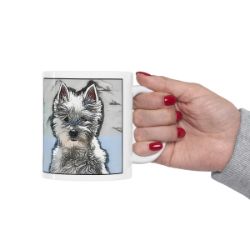 Picture of West Highland Terrier-Penciled In Mug