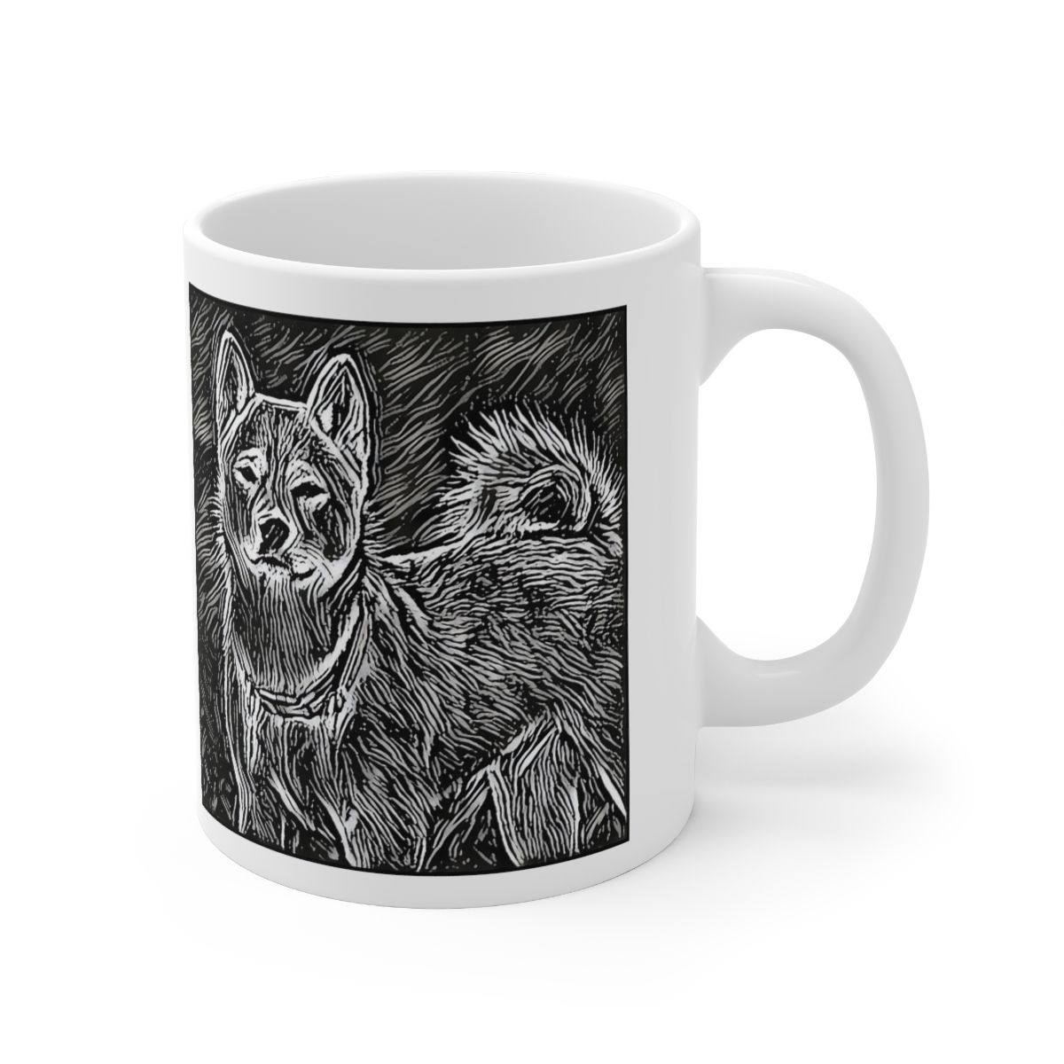 Picture of Akita Shiba Inu-Licorice Lines Mug