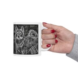 Picture of Akita Shiba Inu-Licorice Lines Mug