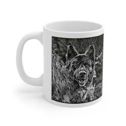 Picture of American Akita-Licorice Lines Mug