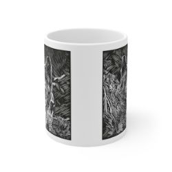 Picture of American Akita-Licorice Lines Mug