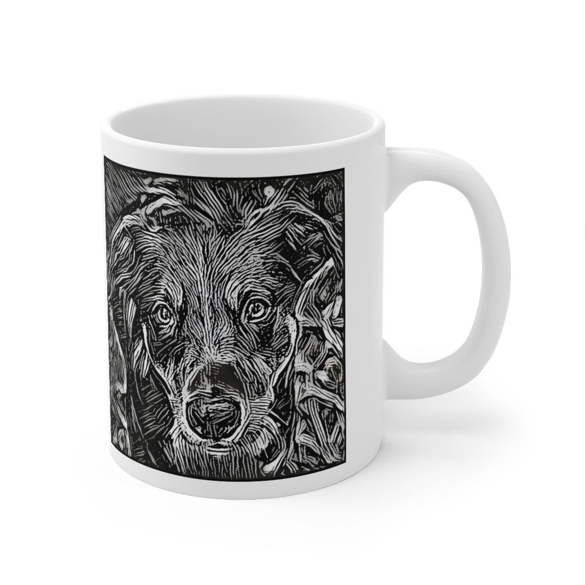 Picture of Appenzeller Sennenhund-Licorice Lines Mug