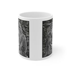 Picture of Bassett Hound-Licorice Lines Mug