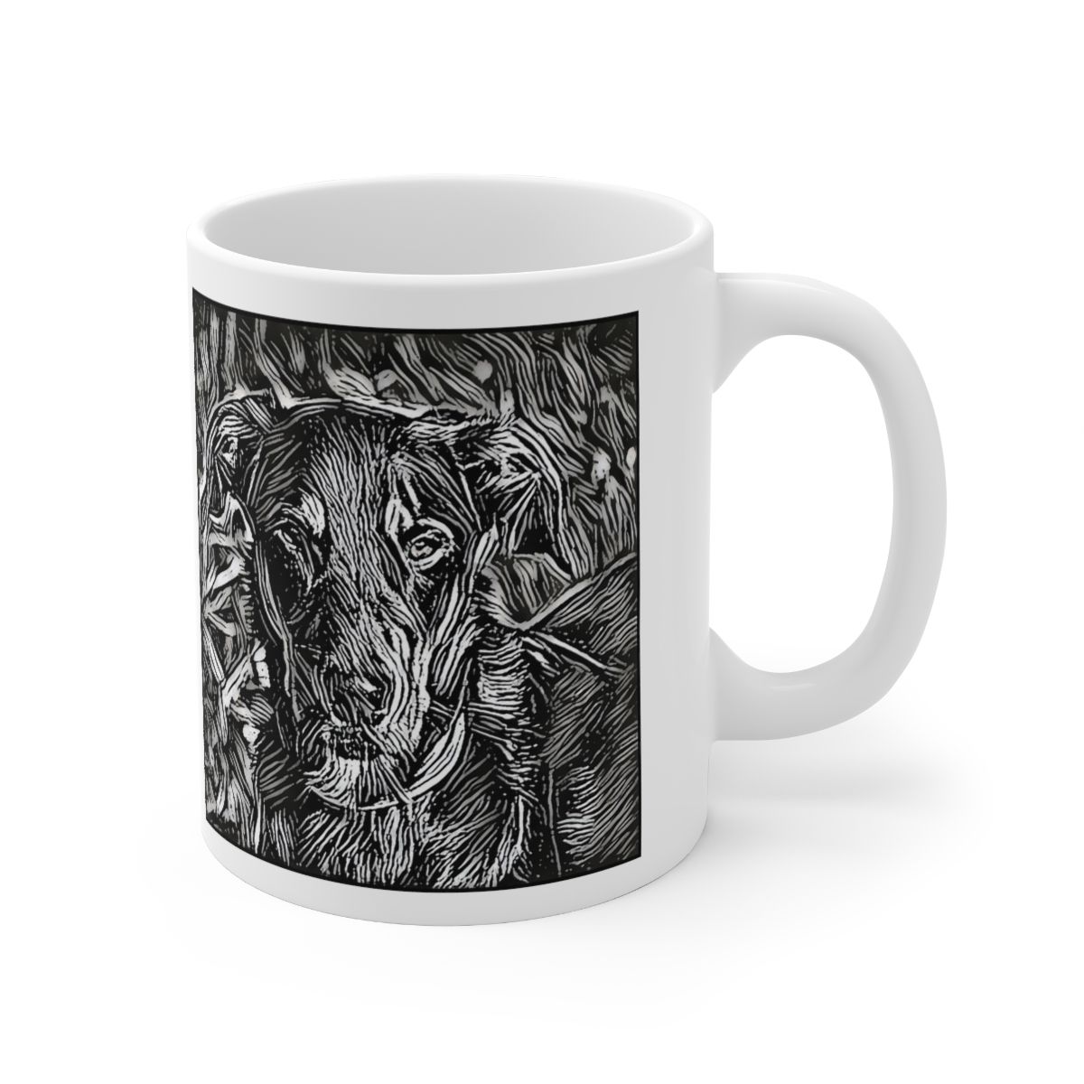 Picture of Beauceron-Licorice Lines Mug