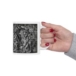 Picture of Beauceron-Licorice Lines Mug