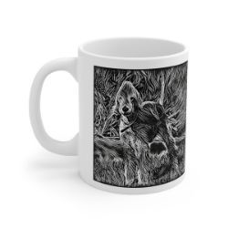 Picture of Bedlington Terrier-Licorice Lines Mug