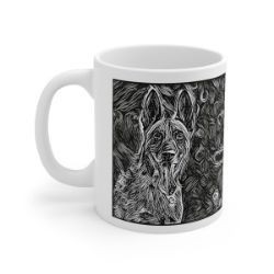 Picture of Belgian Malinois-Licorice Lines Mug
