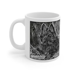 Picture of Belgian Sheepdog Belgian Shepherd-Licorice Lines Mug